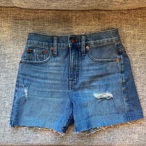 Madewell Jean shorts